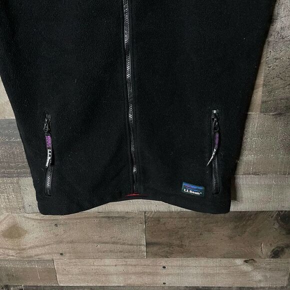VTG LL Bean USA Fleece Vest Medium - Picture 2 of 4